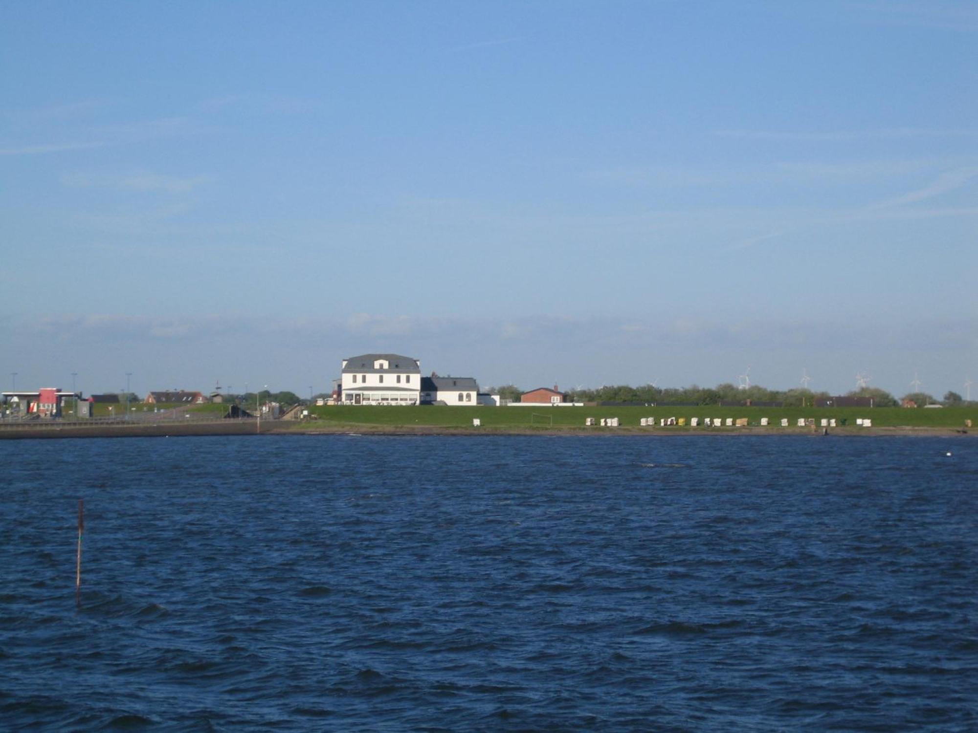 Haus Halligblick, Ferienwohnungen Am Wattenmeer, Whg Hamburger Hallig Dagebüll Exterior foto
